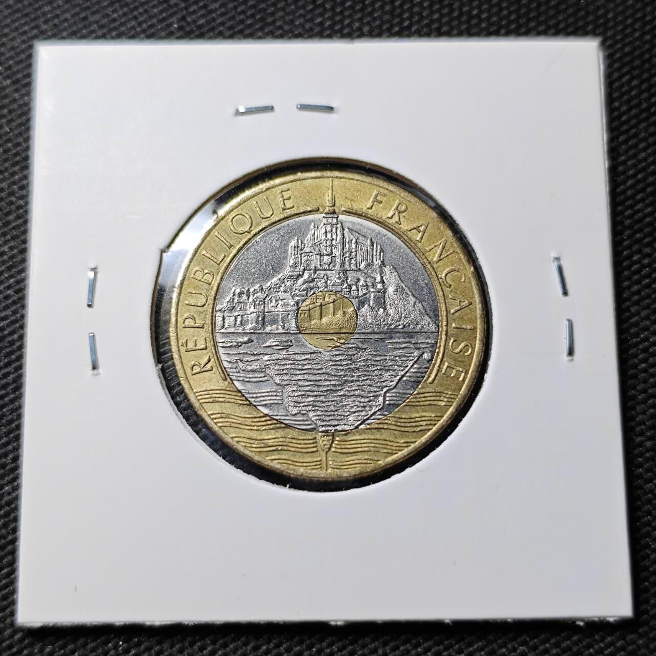 KK钱币收藏小铺 第377期  2月预留时间 周末发货 1992法国20法郎 