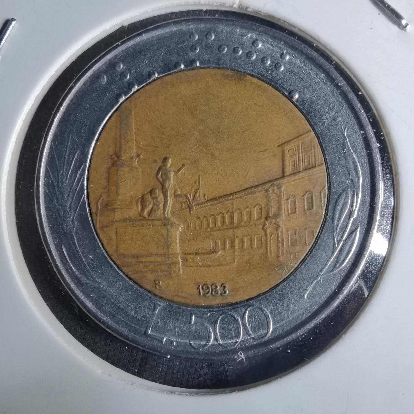 沼泽如烟--第926场 意大利1983年500里拉