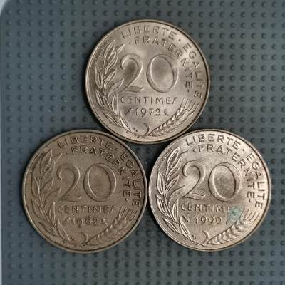 2025年第137场各国散币拍卖（总第137场） - 法国20生丁3枚