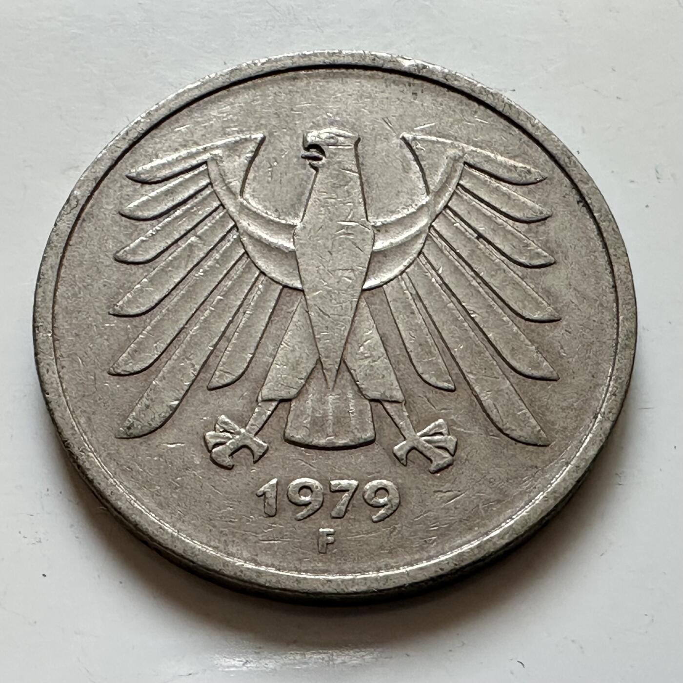 🌹外币初藏🌹🐯2025年第139场  每周二四六晚8️⃣点 接代拍 德国1979年五马克