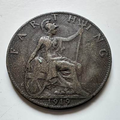 🌹外币初藏🌹🐯2025年第139场  每周二四六晚8️⃣点 接代拍 - 英国1919年一法新