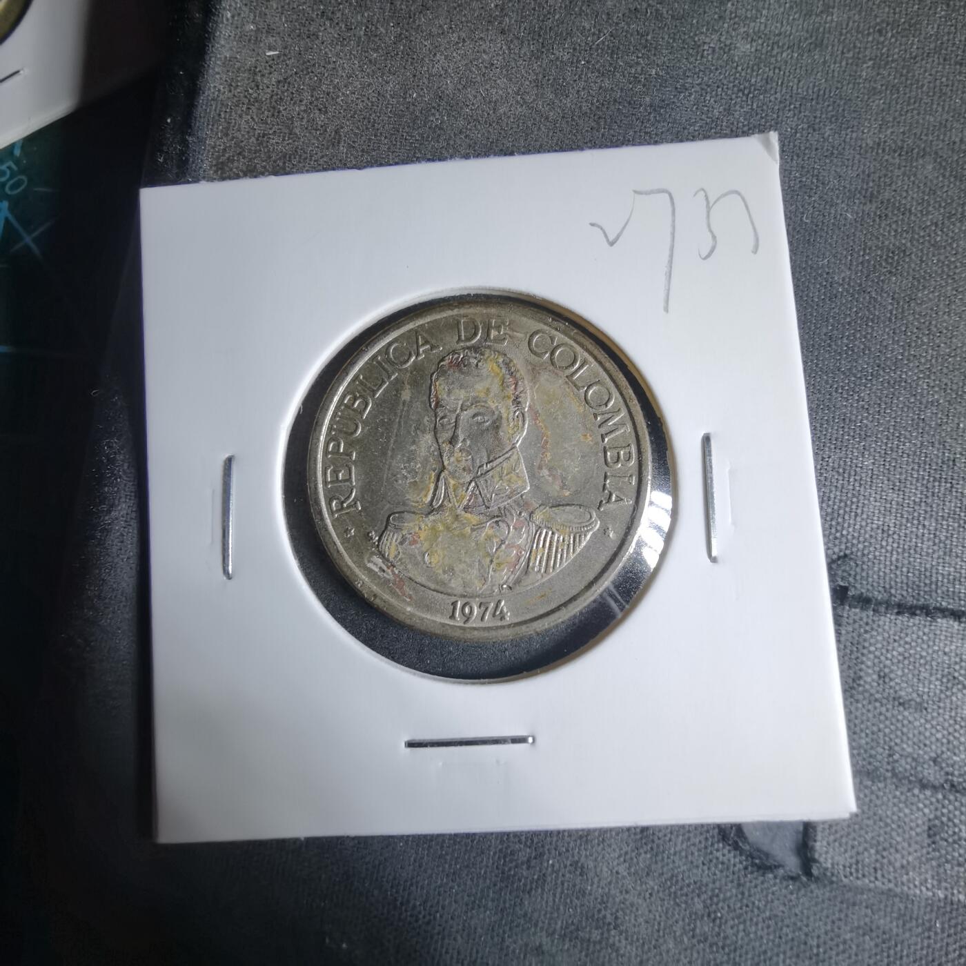 沼泽如烟--第927场 哥伦比亚1974年1比索