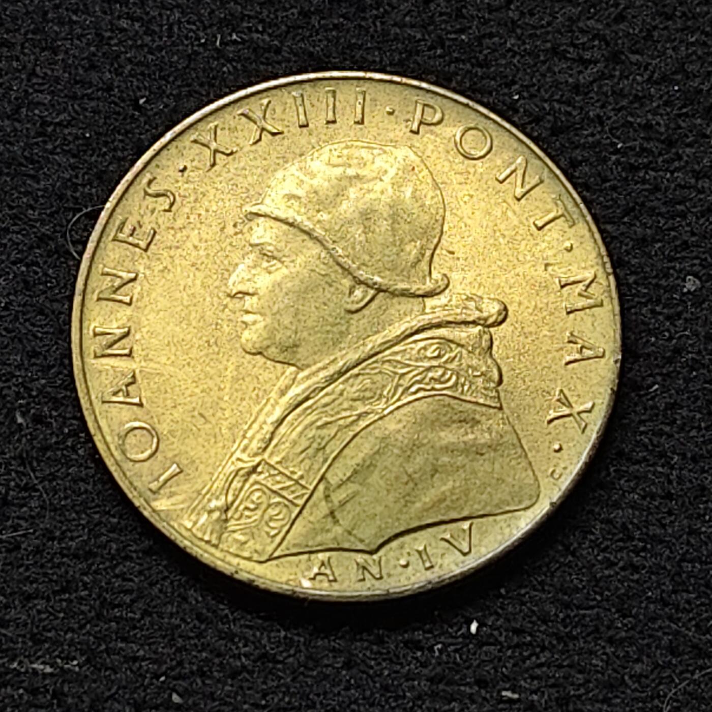 【全场包邮】纯粹捡漏拍484场（免费代拍第21场） 梵蒂冈1962年第二次梵蒂冈大公会议20里拉