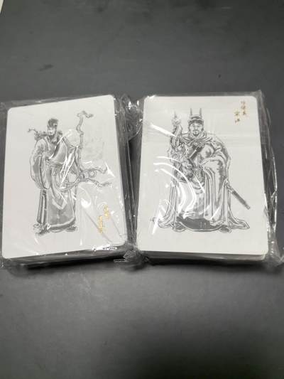 卡牌限时026期专场（20日晚22点截拍） - 月印文化-飞将水浒-线稿一套全新