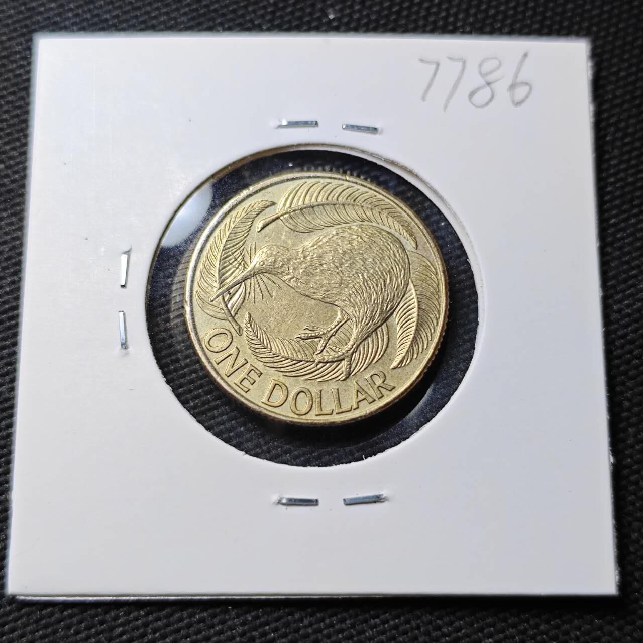 KK钱币收藏小铺 第377期  2月预留时间 周末发货  新西兰1元