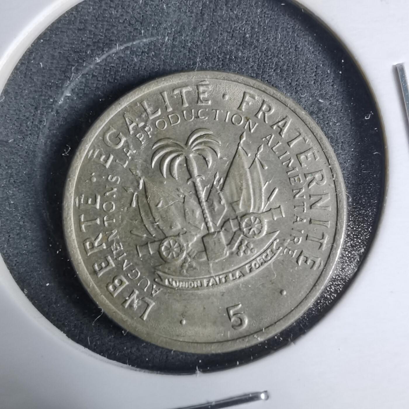 沼泽如烟--第927场 海地1975年五分