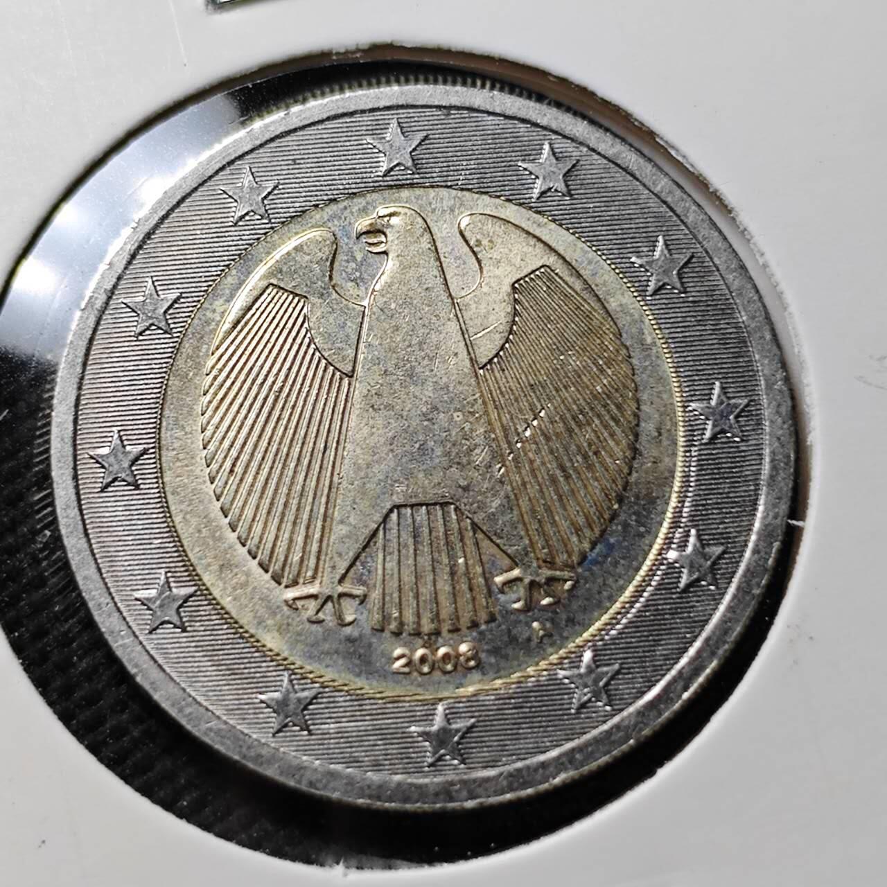 KK钱币收藏小铺 第376期  2月预留时间 周末发货  德国2欧