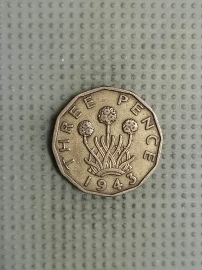 2025年第137场各国散币拍卖（总第137场） - 英国1943年3便士