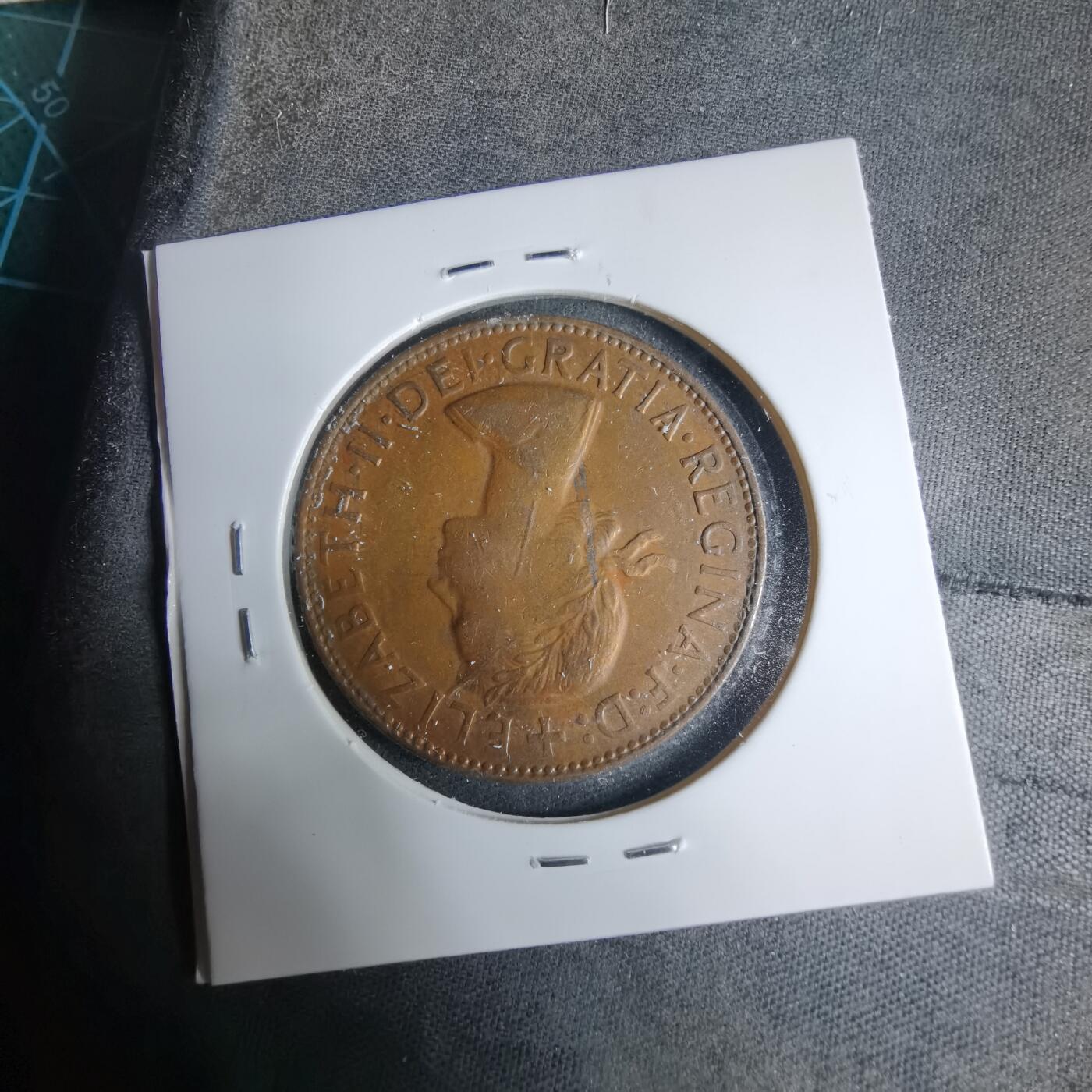 沼泽如烟--第927场 澳大利亚1961年一便士