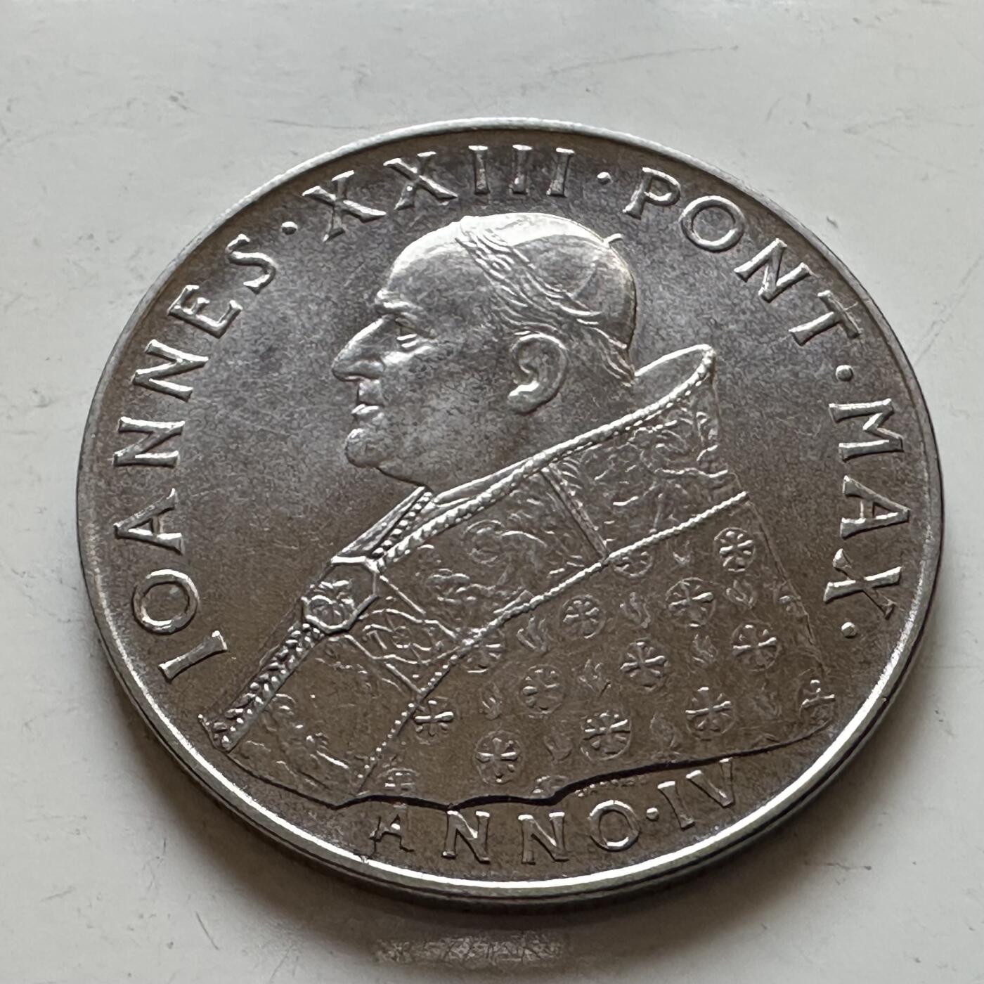 🌹外币初藏🌹🐯2025年第139场  每周二四六晚8️⃣点 接代拍 梵蒂冈1962年100里拉