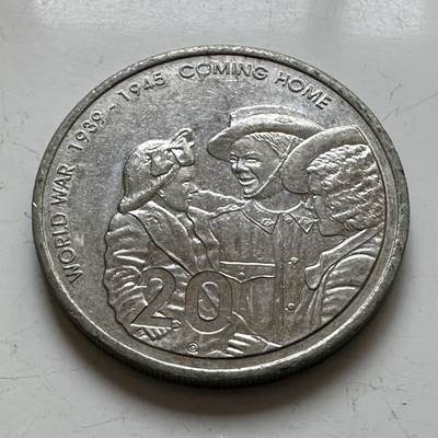 🌹外币初藏🌹🐯2025年第139场  每周二四六晚8️⃣点 接代拍 - 澳大利亚2005年20分纪念币