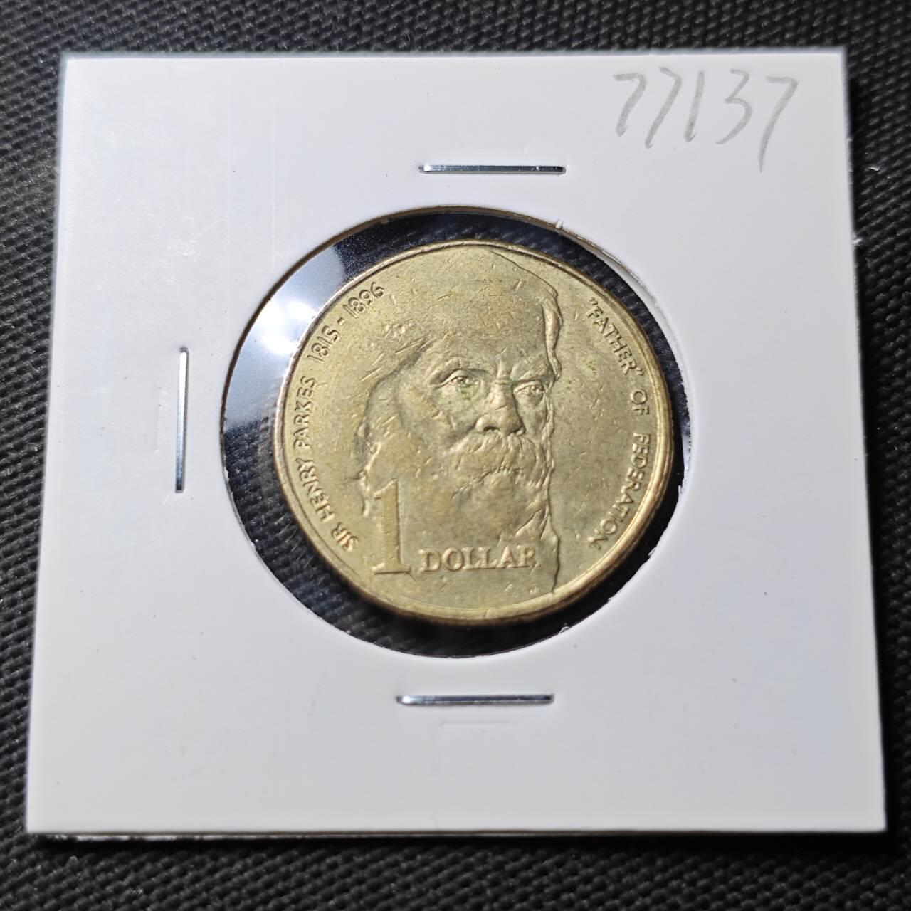 KK钱币收藏小铺 第377期  2月预留时间 周末发货  澳大利亚1元纪念币