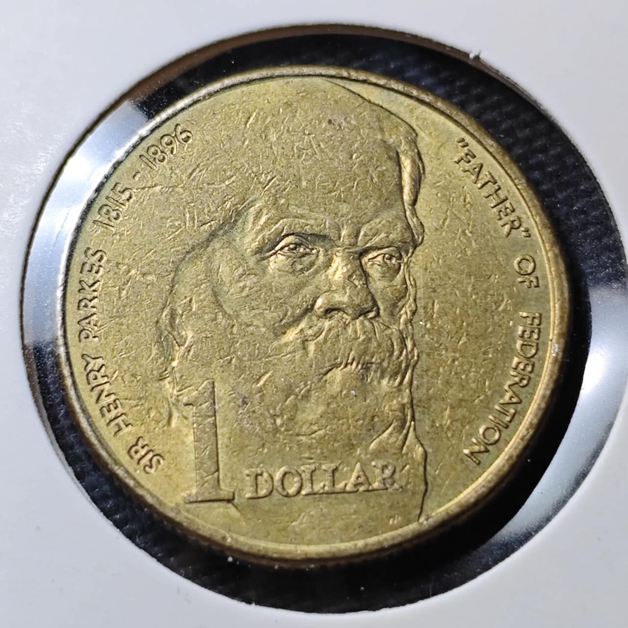 KK钱币收藏小铺 第377期  2月预留时间 周末发货  澳大利亚1元纪念币