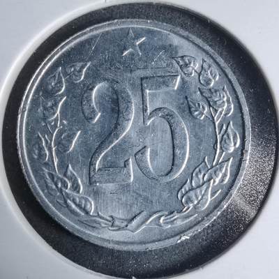 沼泽如烟--第927场 - 捷克斯洛伐克1964年25赫勒