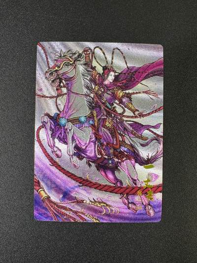 NO.17 好又多金牌大场，新店点关注不迷路！每周一站式配齐，方便凑单！（周6晚8点截拍，卖家送拍0抽成！） - 龙耀水浒 典藏特卡 紫棉套锁扈三娘（编号152）