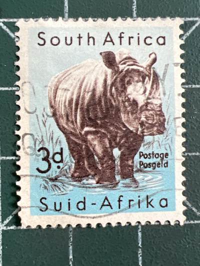 第1075 邮票专场 （无押金，捡漏，全场50包邮，偏远地区除外，接收代拍业务，本店十天发一次货） - 南非 野生动物主题邮票