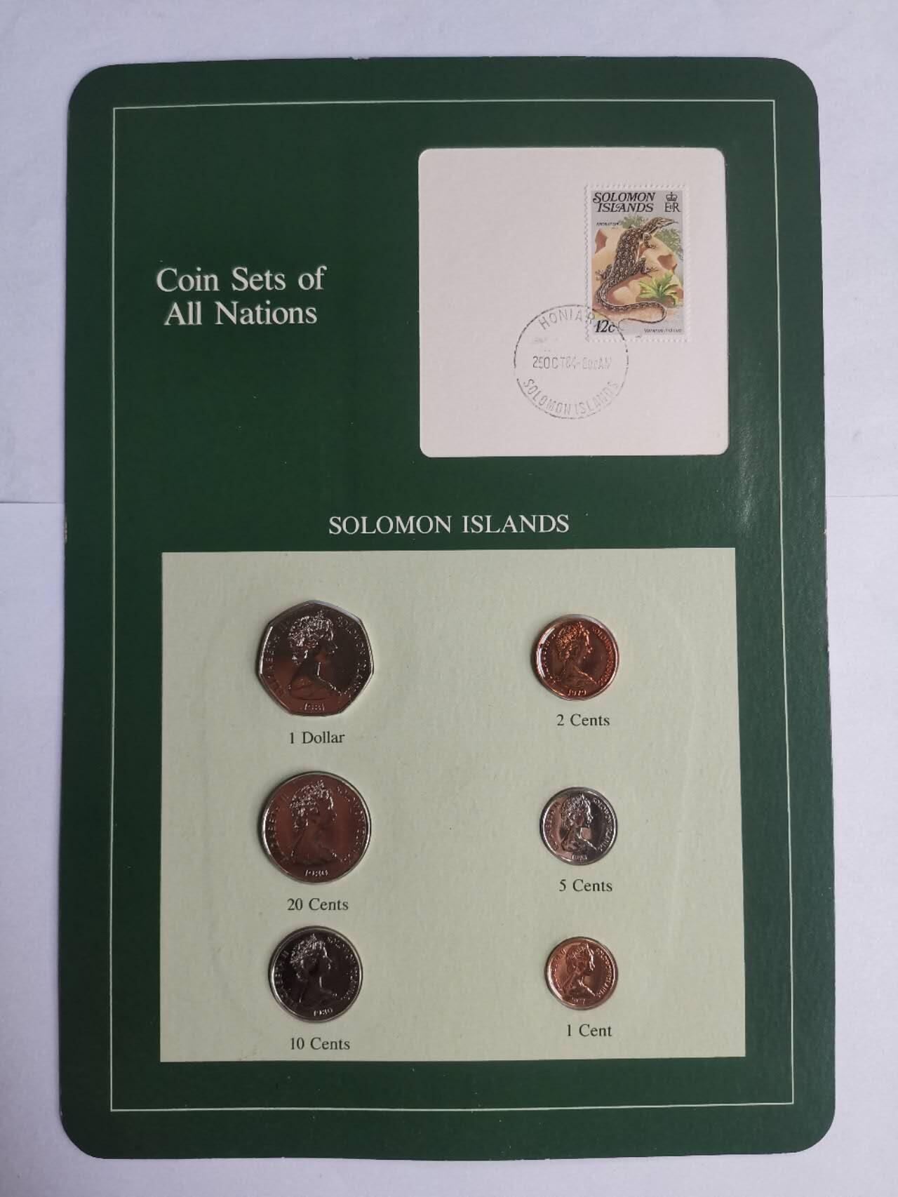 巨藏钱币第七期硬币场12月12号20点开拍 所罗门群岛富兰克林邮币卡封装套币