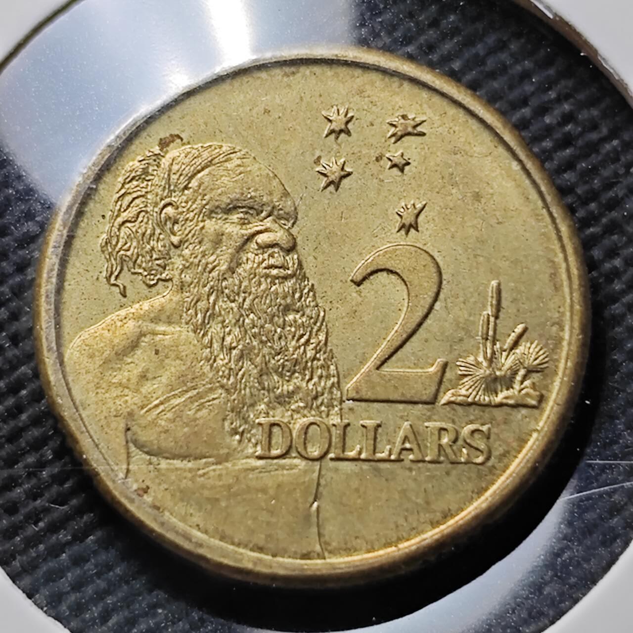 KK钱币收藏小铺 第376期  2月预留时间 周末发货  澳大利亚2元