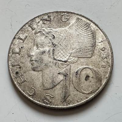 🌹外币初藏🌹🐯2025年第139场  每周二四六晚8️⃣点 接代拍 - 奥地利1958年10先令银币