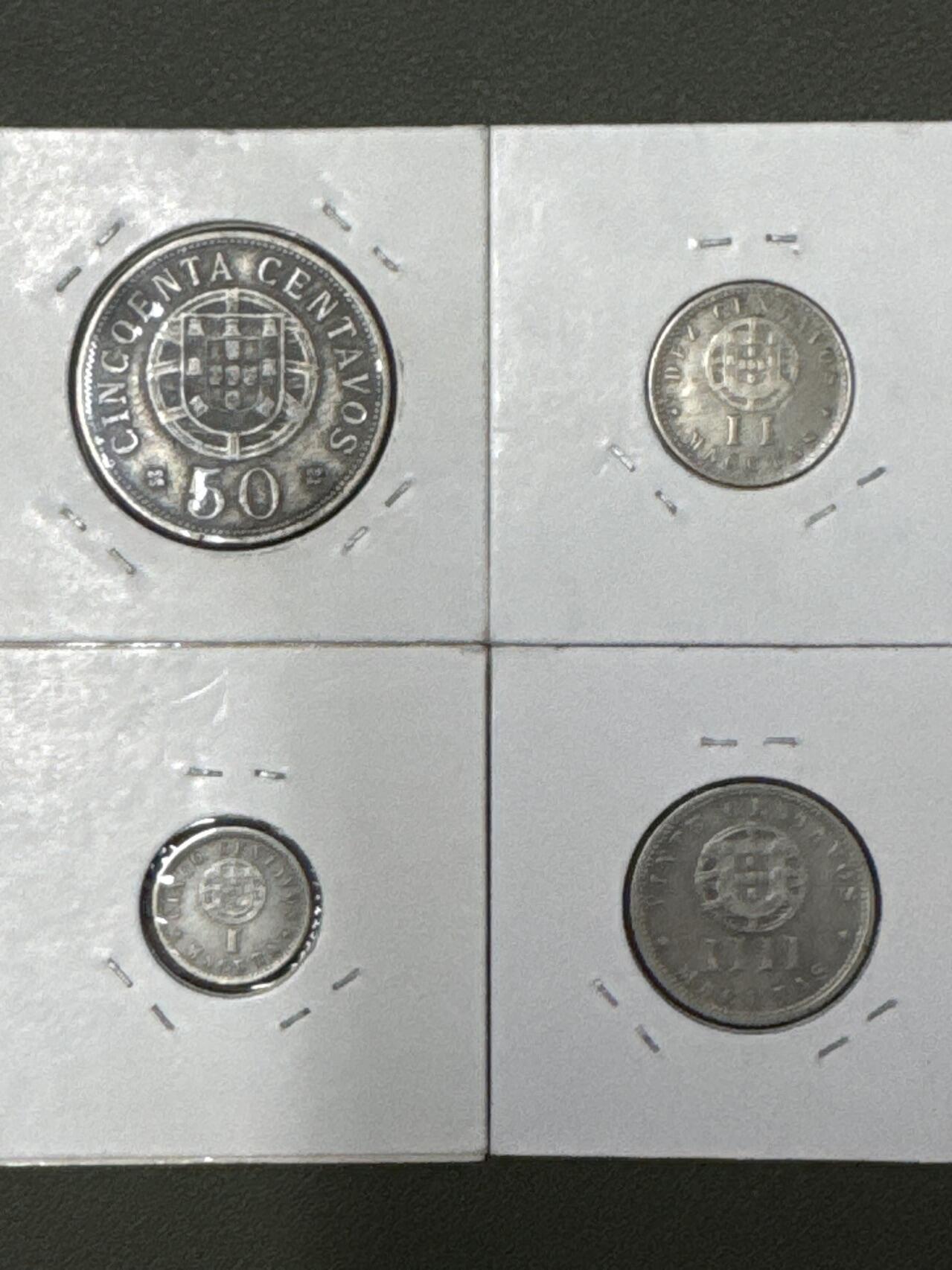 ❤️【币观天下】❤️ 第334期钱币拍卖- 2025.12.12周五晚上6点半场-长期征集拍品 葡属安哥拉1927年版4枚全套