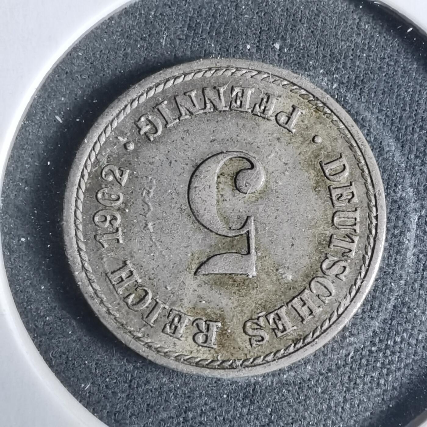 沼泽如烟--第927场 德国1902年5芬尼