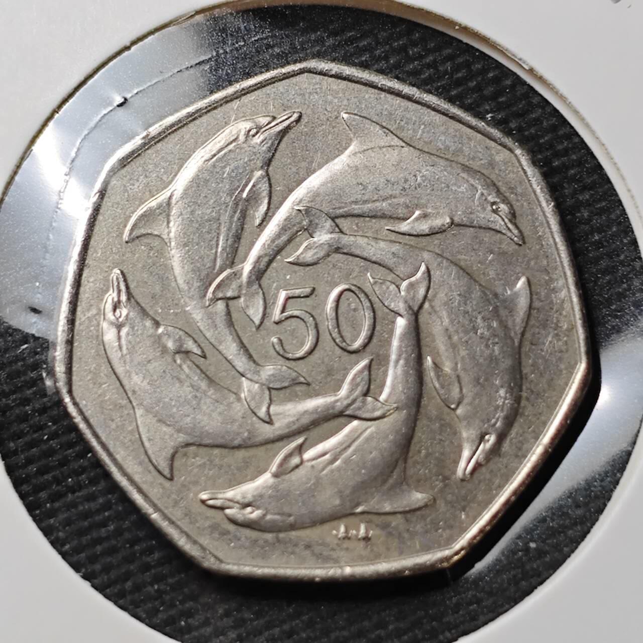 KK钱币收藏小铺 第377期  2月预留时间 周末发货  英国50便士纪念币