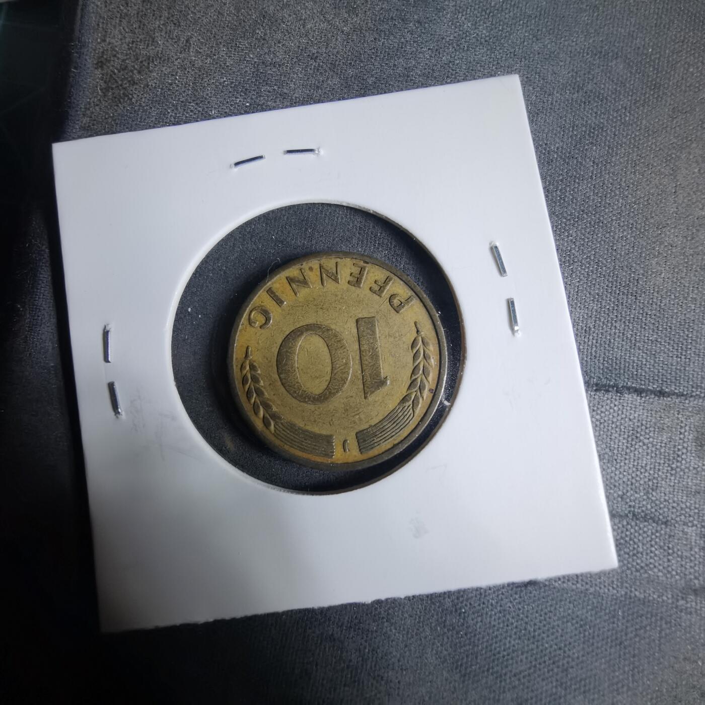 沼泽如烟--第927场 德国1949年10芬尼