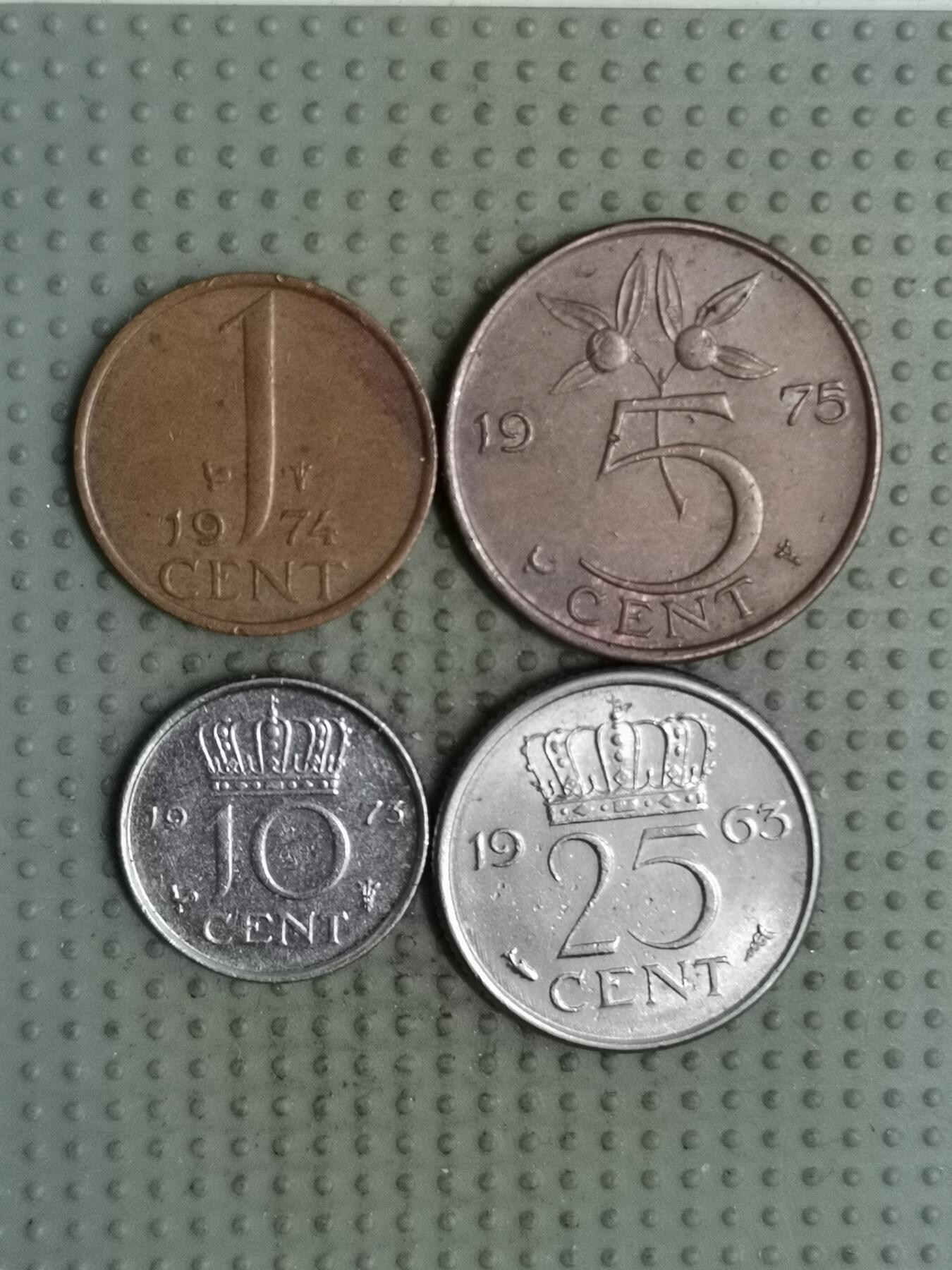 2025年第137场各国散币拍卖（总第137场） 荷兰4枚