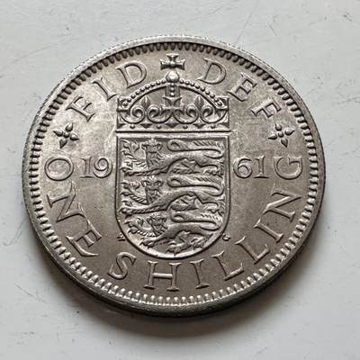 🌹外币初藏🌹🐯2025年第139场  每周二四六晚8️⃣点 接代拍 - 英国1961年一先令