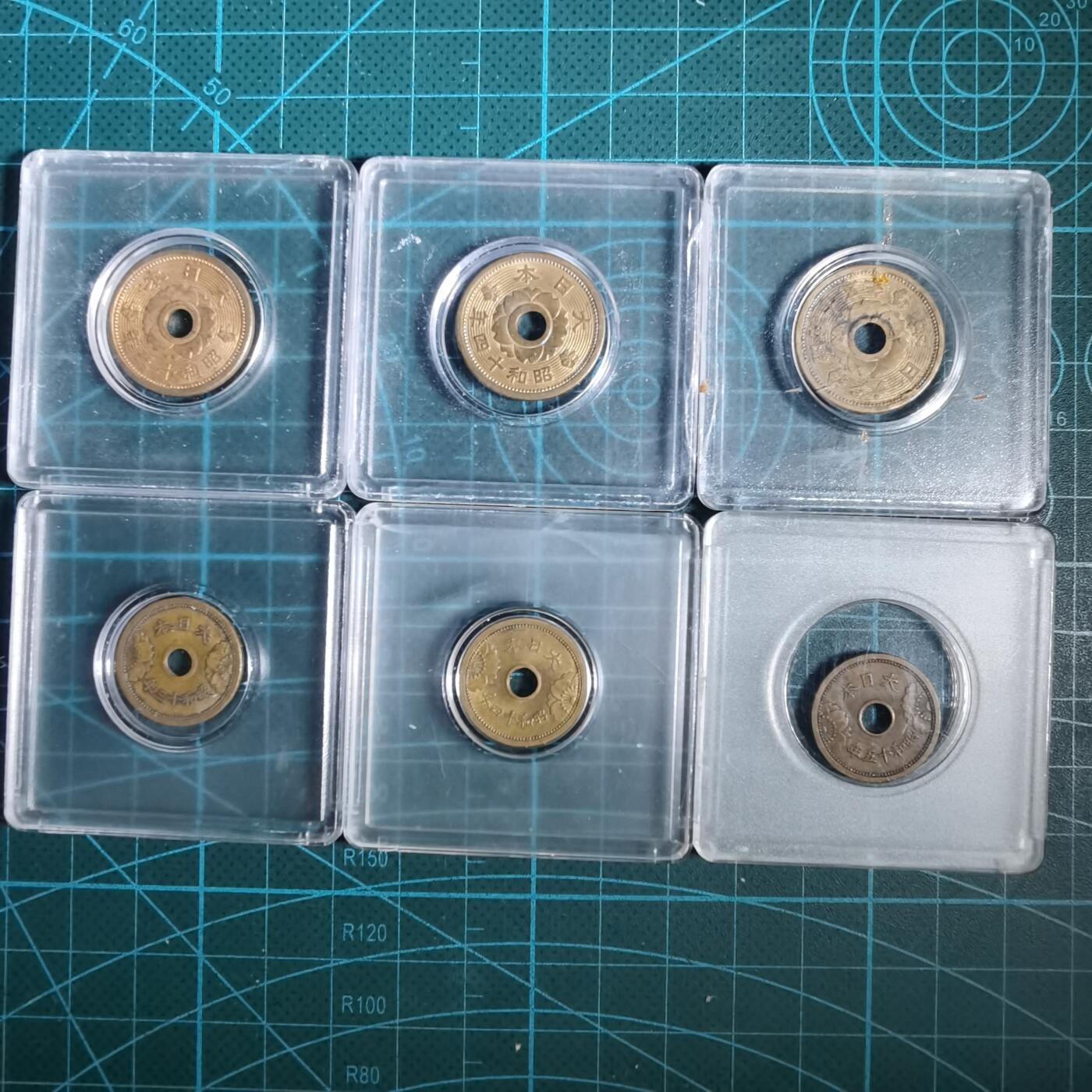 沼泽如烟--第927场 黄铜十钱六枚全年份