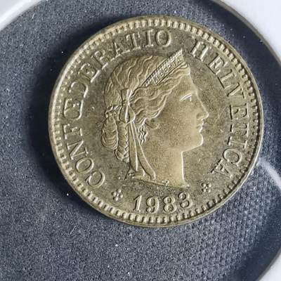 沼泽如烟--第927场 - 瑞士1983年五分