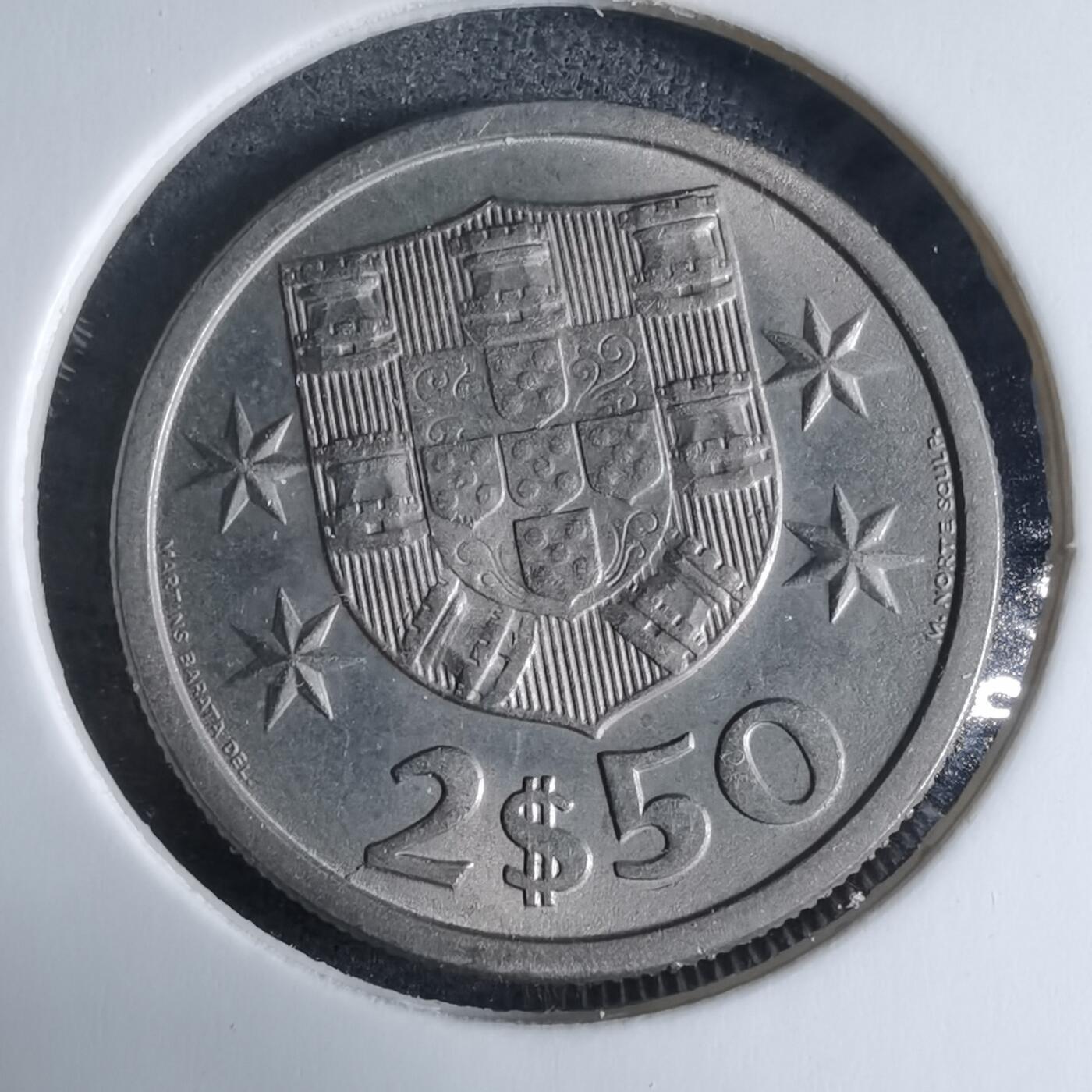 沼泽如烟--第926场 葡萄牙1969年2.5埃斯库多