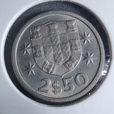 沼泽如烟--第926场 - 葡萄牙1969年2.5埃斯库多