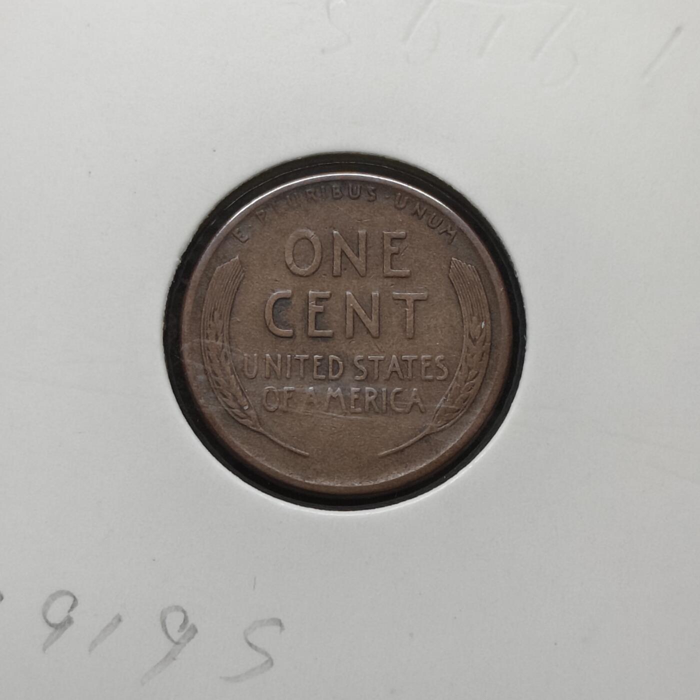 【全场包邮】纯粹捡漏拍484场（免费代拍第21场） 美国1919年林肯S版稻穗1分铜币