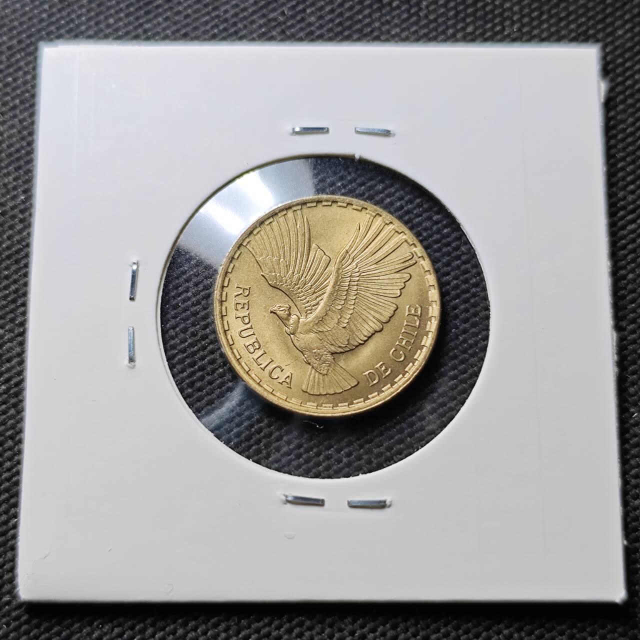 KK钱币收藏小铺 第377期  2月预留时间 周末发货 1970智利2分铜币 好品 