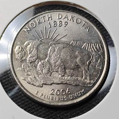 KK钱币收藏小铺 第377期  2月预留时间 周末发货 -  美国25分纪念币 好品