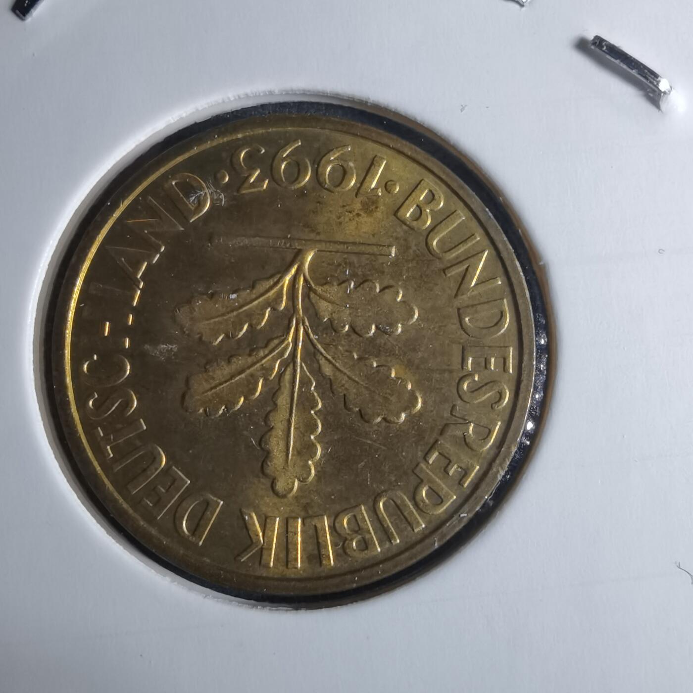 沼泽如烟--第926场 德国1993年10芬尼