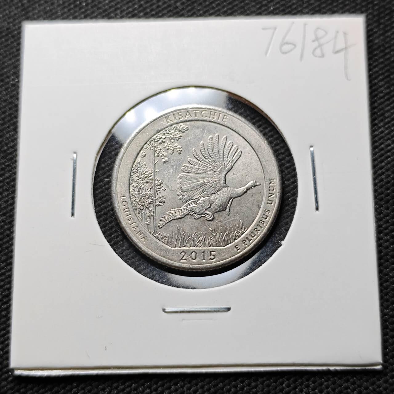 KK钱币收藏小铺 第376期  2月预留时间 周末发货  美国25分纪念币