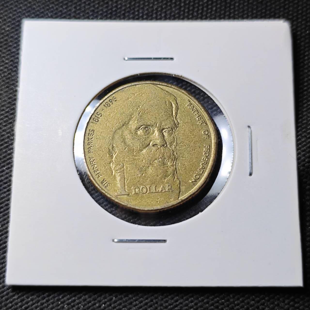 KK钱币收藏小铺 第377期  2月预留时间 周末发货  澳大利亚1元纪念币