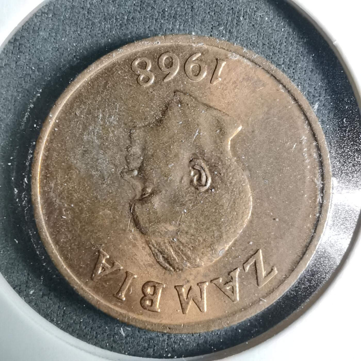 沼泽如烟--第927场 赞比亚1968年2恩韦