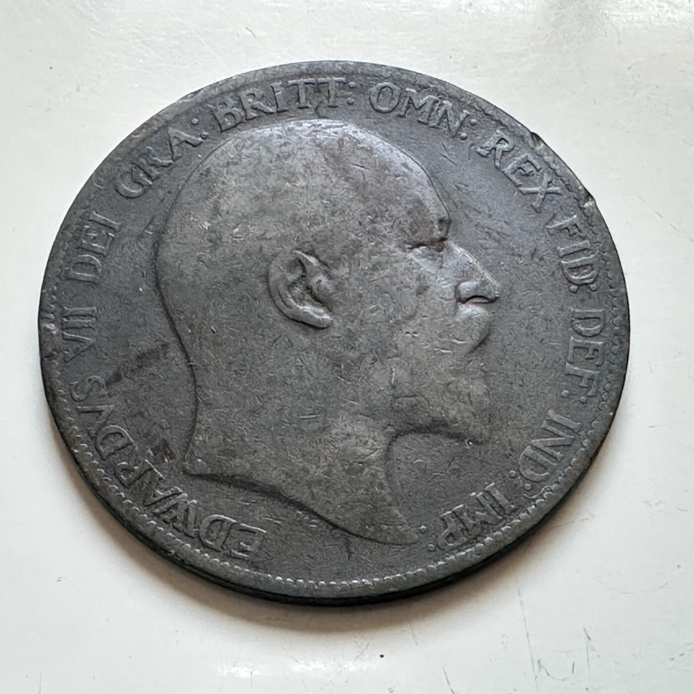 🌹外币初藏🌹🐯2025年第139场  每周二四六晚8️⃣点 接代拍 英国1902年一便士