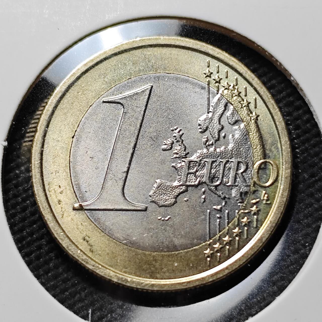 KK钱币收藏小铺 第377期  2月预留时间 周末发货  意大利1欧 好品