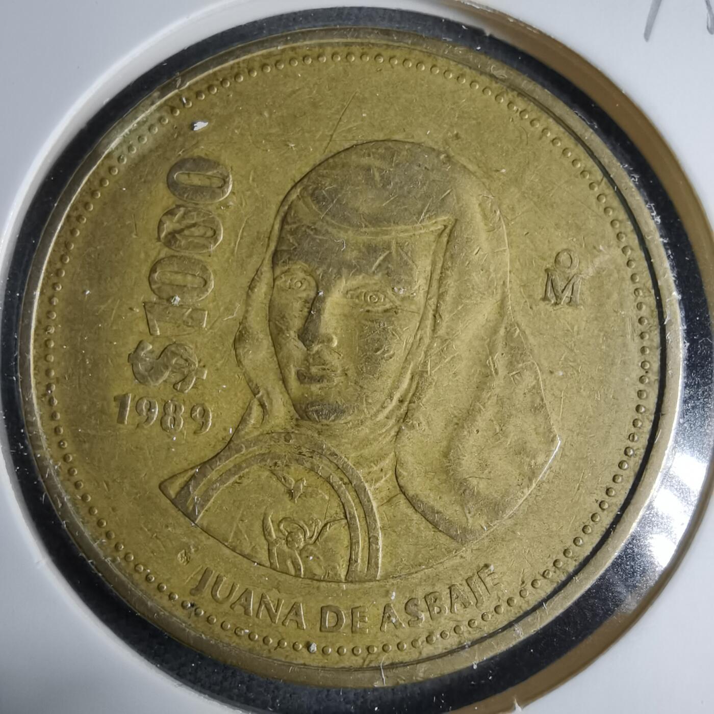 沼泽如烟--第927场 墨西哥1989年1000比索