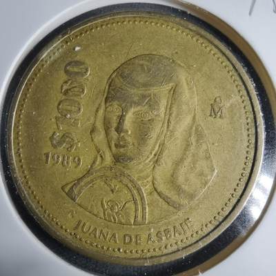 沼泽如烟--第927场 - 墨西哥1989年1000比索