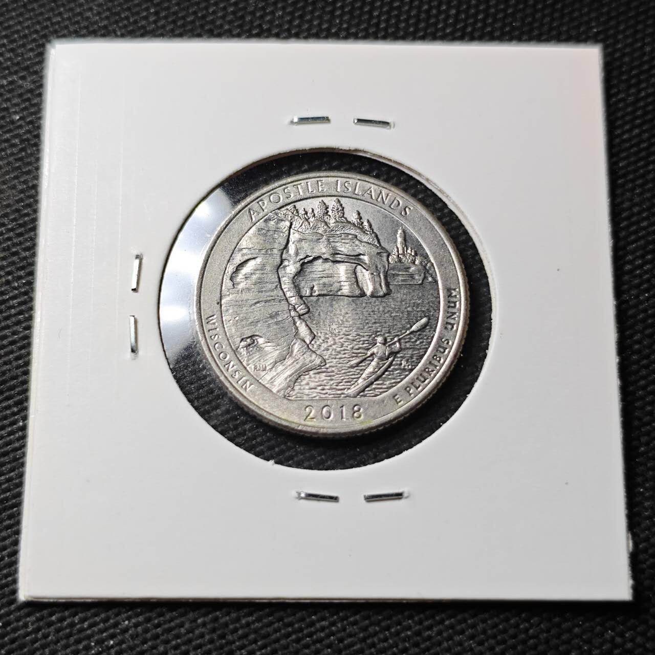 KK钱币收藏小铺 第377期  2月预留时间 周末发货  美国25分纪念币