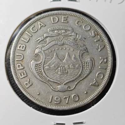 KK钱币收藏小铺 第377期  2月预留时间 周末发货 -  1970哥斯达黎加2科朗