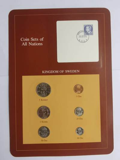 巨藏钱币第七期硬币场12月12号20点开拍 - 瑞典富兰克林邮币卡封装套币