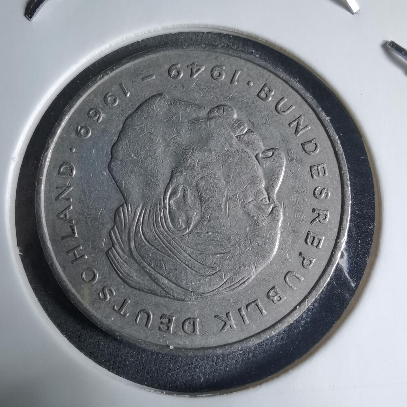 沼泽如烟--第926场 德国1973年2马克