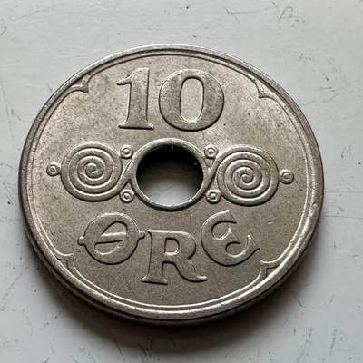 🌹外币初藏🌹🐯2025年第139场  每周二四六晚8️⃣点 接代拍 - 丹麦1946年10欧尔