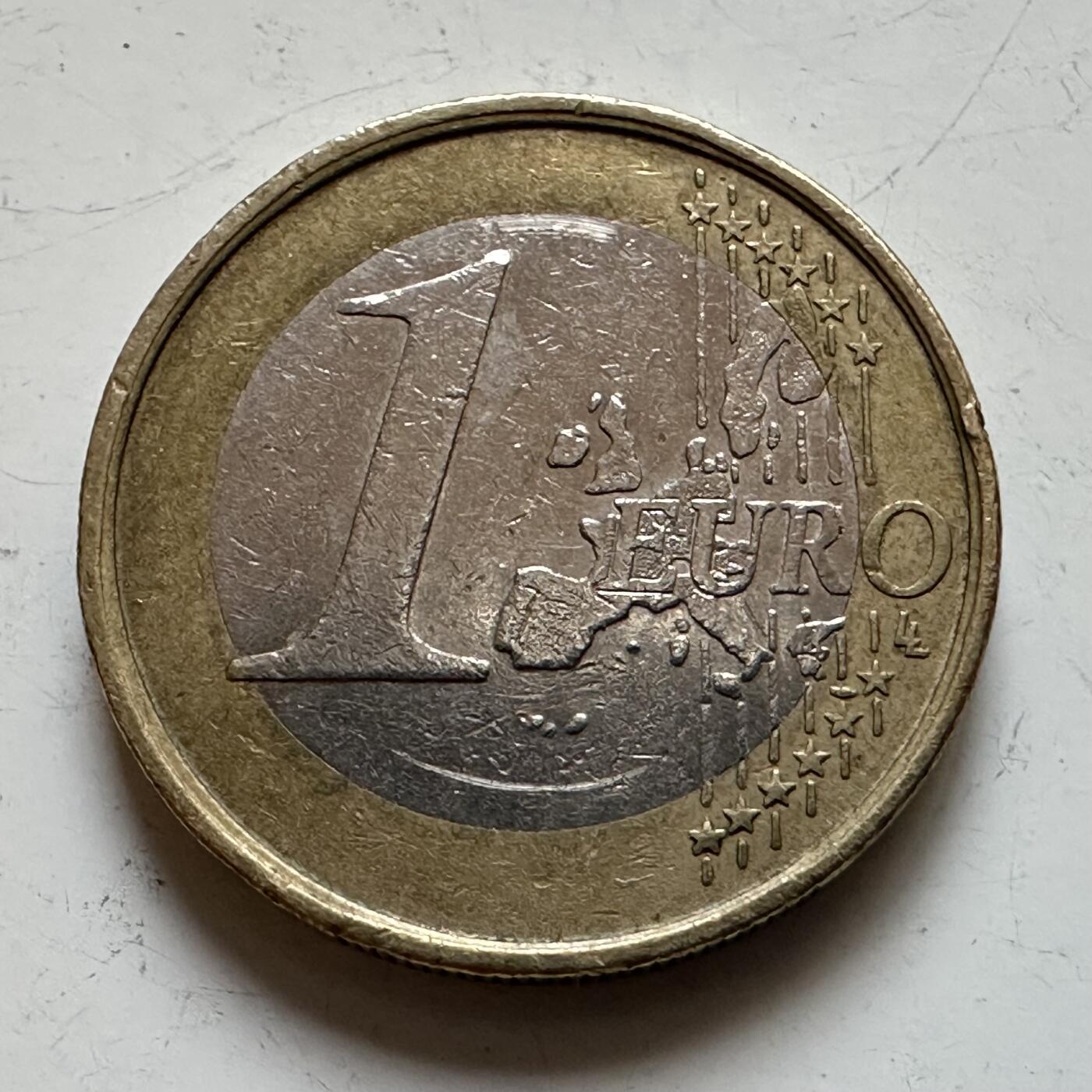 🌹外币初藏🌹🐯2025年第139场  每周二四六晚8️⃣点 接代拍 葡萄牙2007年1欧元